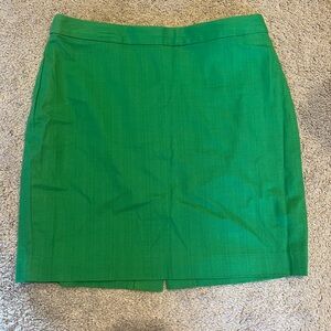 Banana Republic Green Skirt NWOT